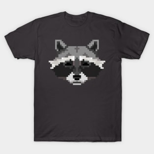 Pixel Raccoon T-Shirt